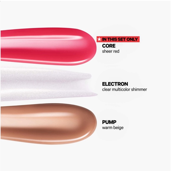 Milk Makeup Lip Balm Trip + Kaychain (Balmade Variety Pack: Clear, Beige & Red) - Picture 4 of 13